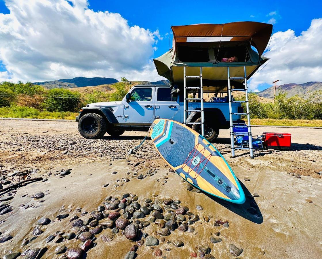 Explore Maui'S Diverse Campgrounds And Uncover The Island'S Beauty From Fresh Perspectives Every Day As You Journey With Aloha Glamp'S Great Jeep Equipped With A Rooftop Tent Paia Bagian luar foto